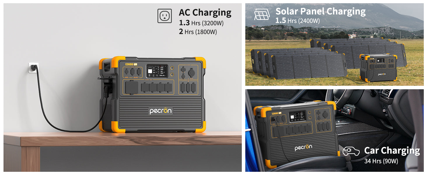 PECRON E3600LFP Portable Power Station