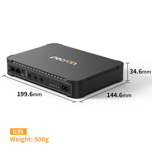 PECRON D39 DC UPS Backup Battery