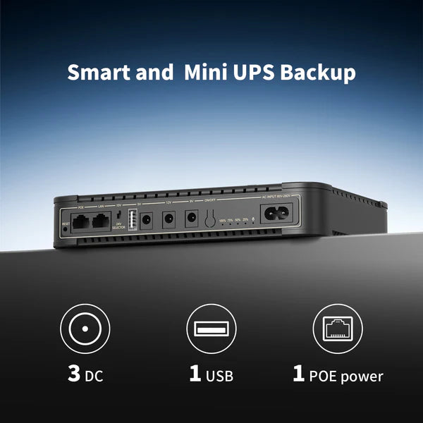 PECRON D77 DC UPS Backup Battery