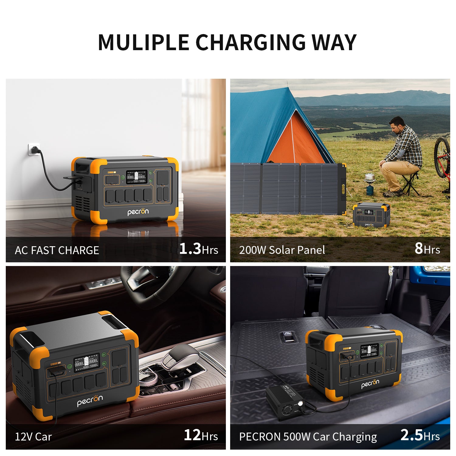 PECRON E1000LFP Portable Power Station