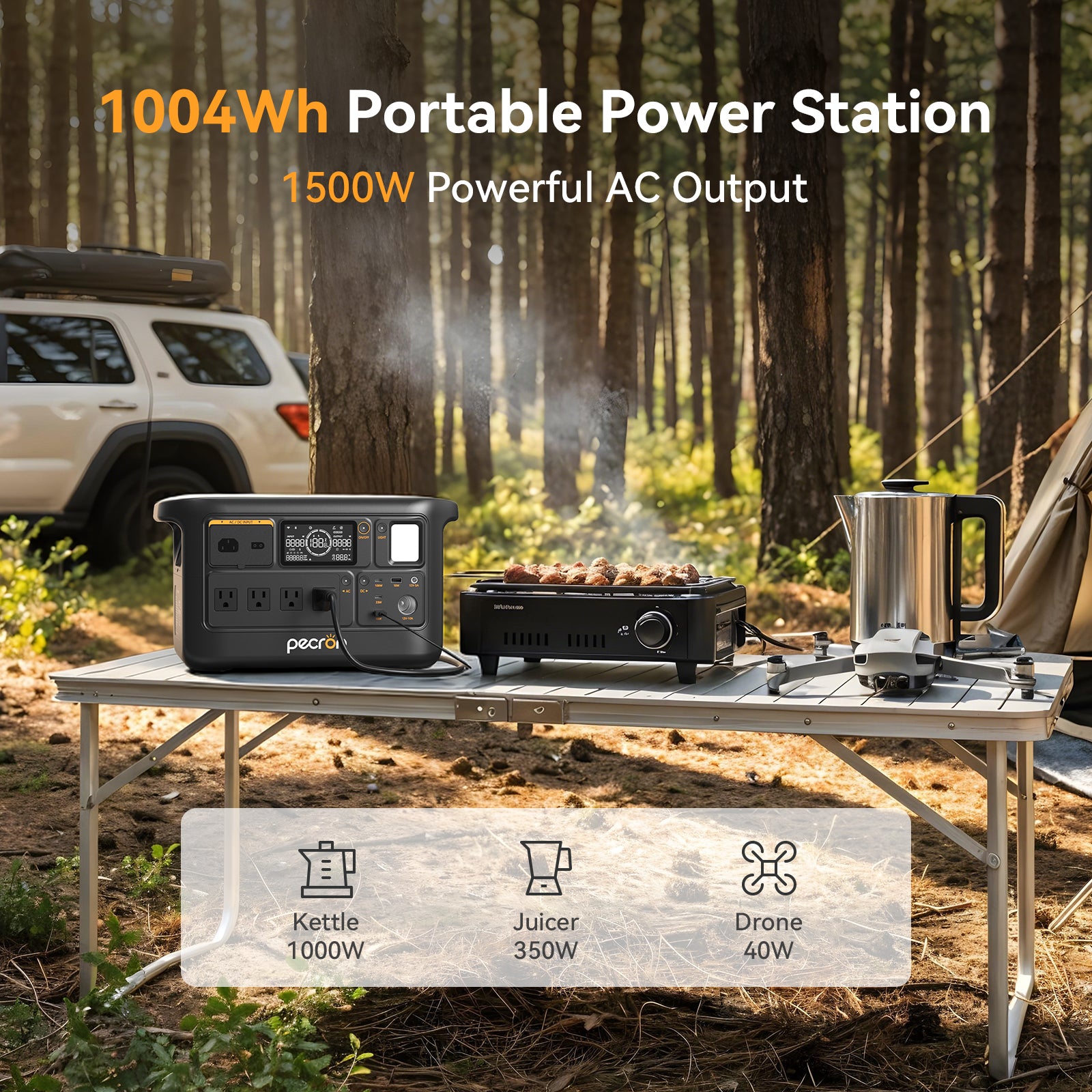 PECRON F1000LFP Portable Power Station