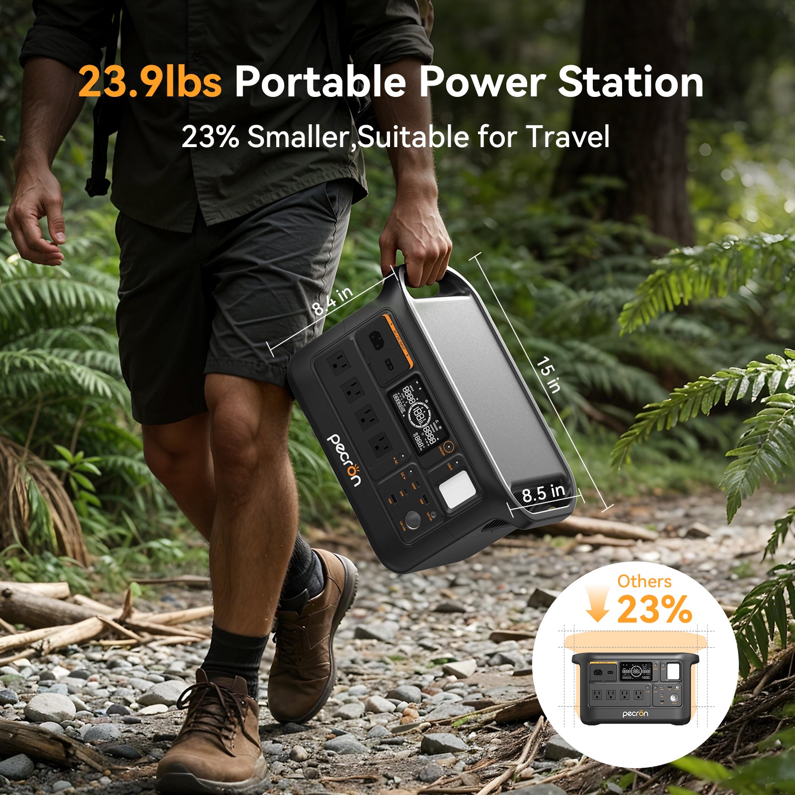 PECRON F1000LFP Portable Power Station