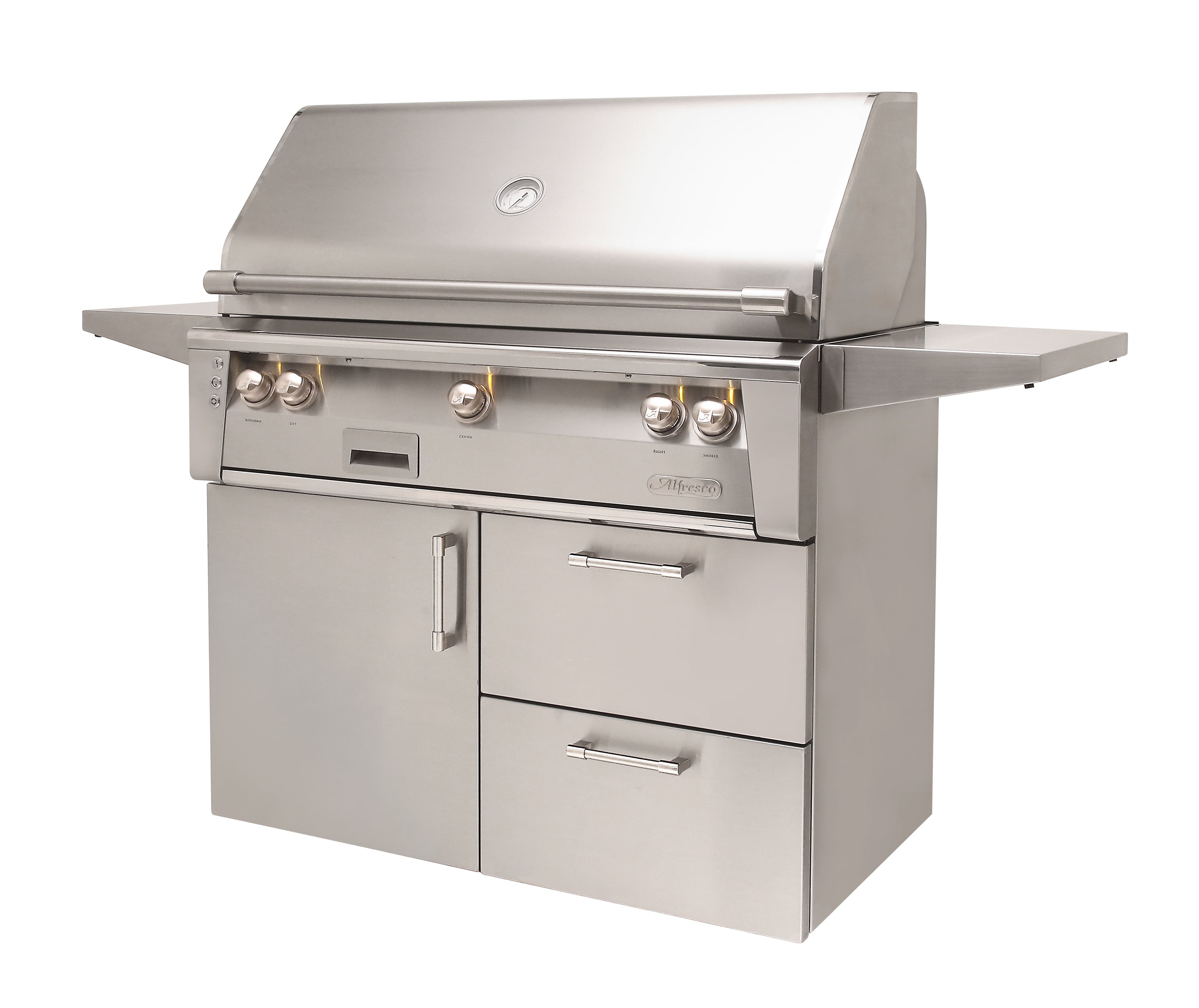 Alfresco ALXE 42" Luxury Cart Gas Grill (Standard & Deluxe Cart)