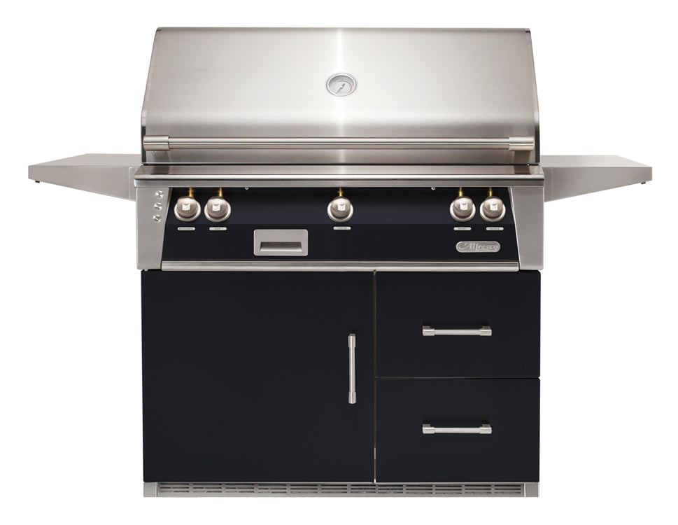 Alfresco ALXE 42" Luxury Grill on Refrigerated Base