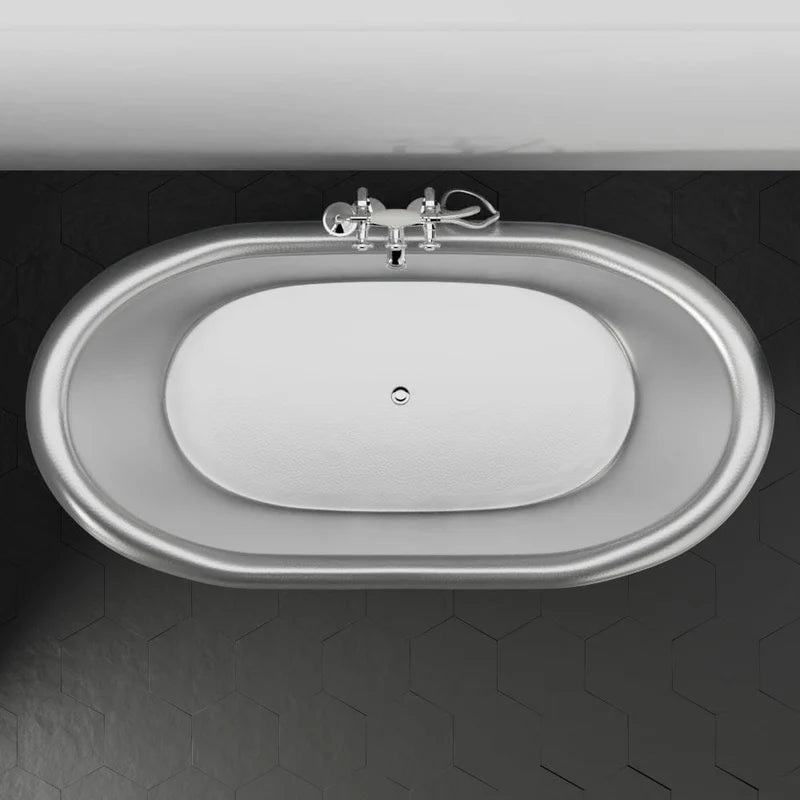 MAGNUS HOME PRODUCTS 66" Findley Copper Double Slipper Pedestal Tub