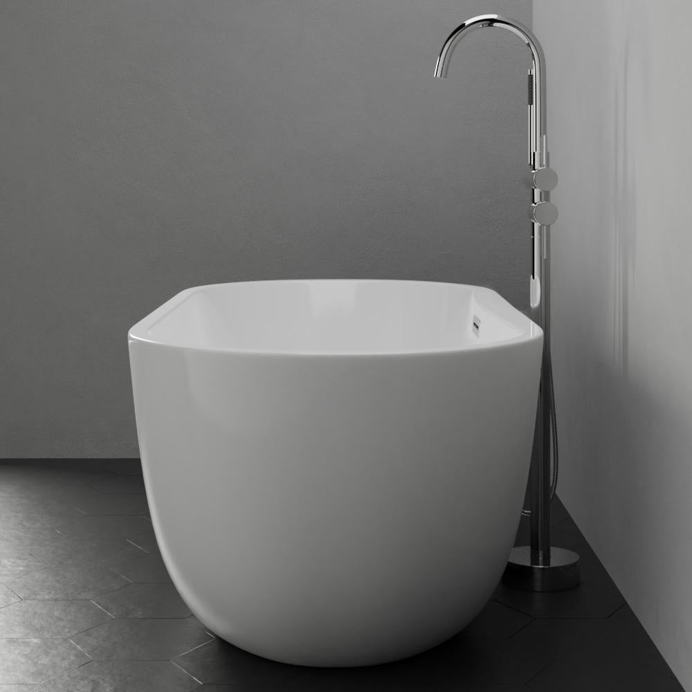 MAGNUS HOME PRODUCTS Foster Acrylic Freestanding Tub With Insulation
