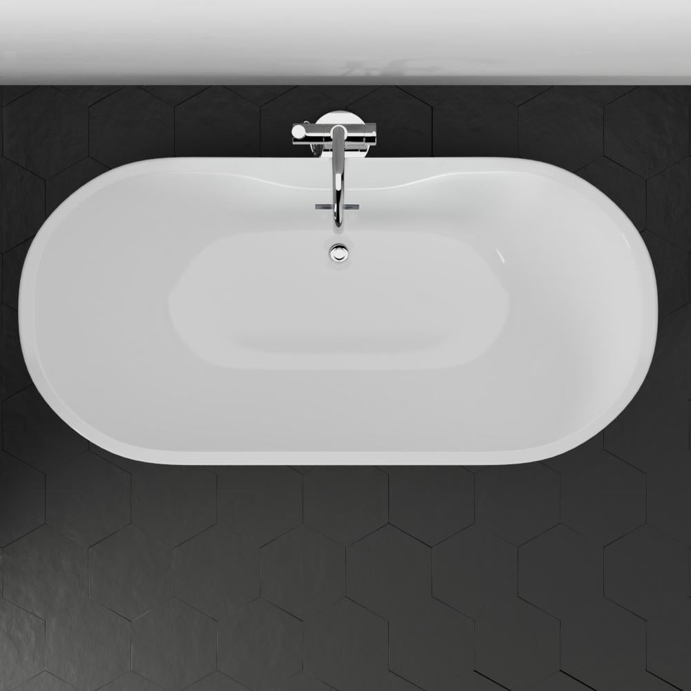 MAGNUS HOME PRODUCTS Foster Acrylic Freestanding Tub With Insulation