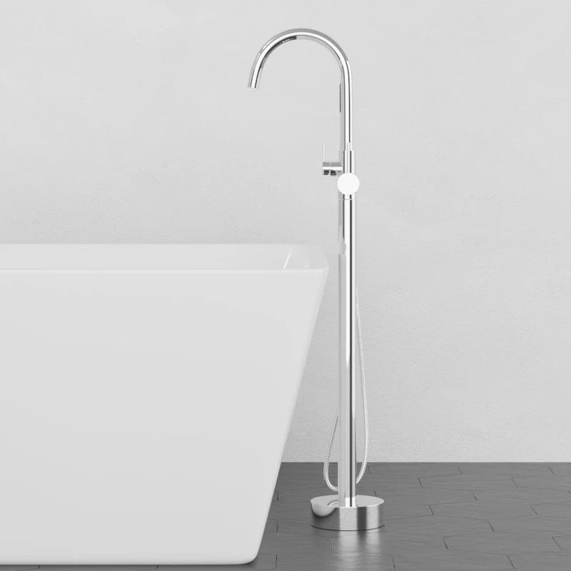 MAGNUS HOME PRODUCTS Nagoya High Flow Freestanding Tub Faucet with Hand Shower