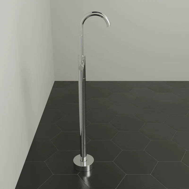 MAGNUS HOME PRODUCTS Oldham Freestanding Tub Faucet with Hand Shower