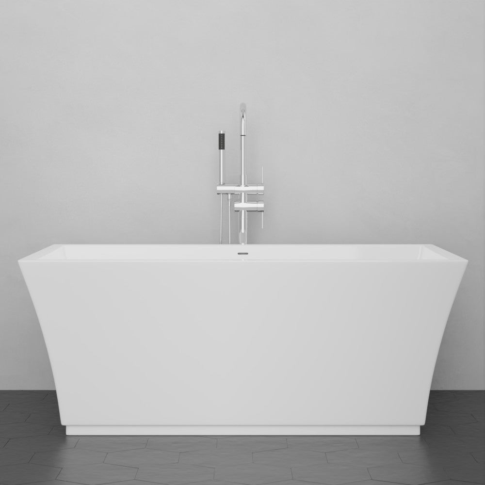 MAGNUS HOME PRODUCTS 60" Pelsey Acrylic Freestanding Tub