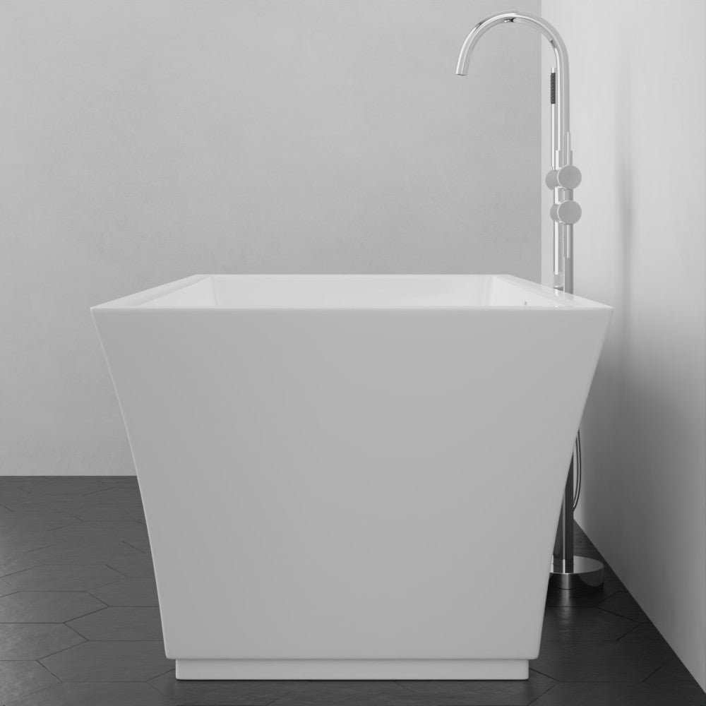 MAGNUS HOME PRODUCTS 60" Pelsey Acrylic Freestanding Tub