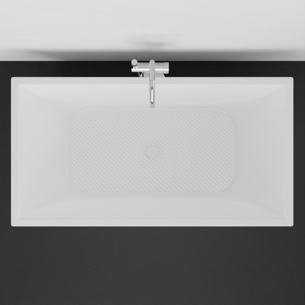 MAGNUS HOME PRODUCTS 60" Pelsey Acrylic Freestanding Tub