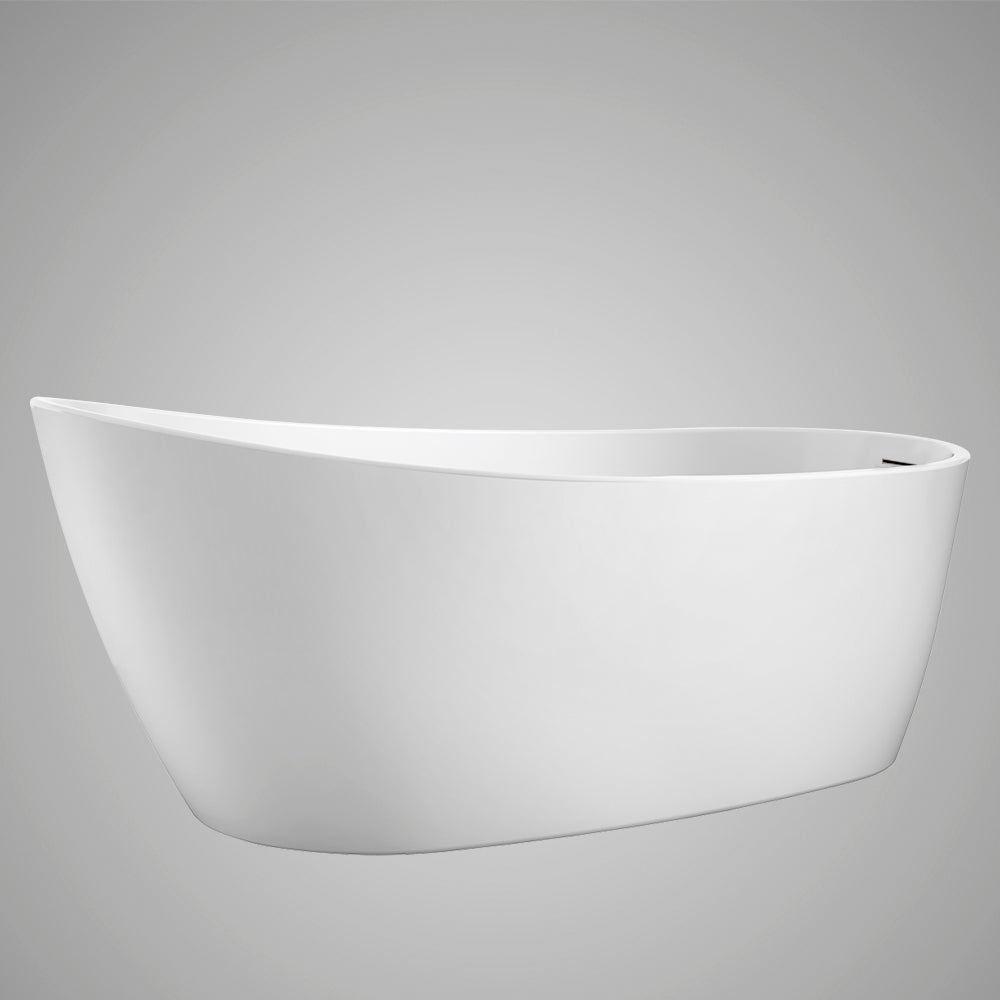 MAGNUS HOME PRODUCTS Radnor Acrylic Slipper Freestanding Tub With Insulation