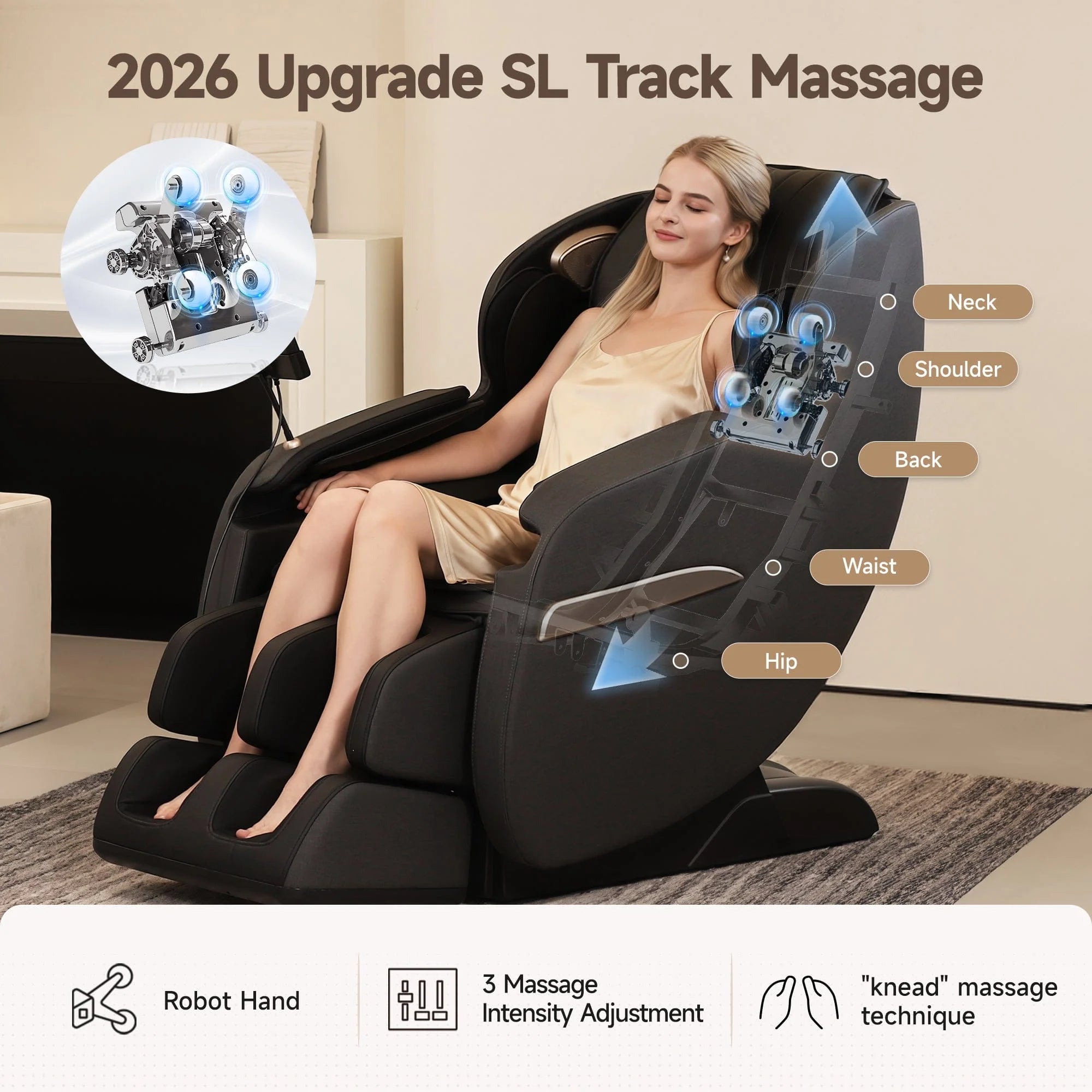 Real Relax 3D Lite Massage Chair Favor-03 2026