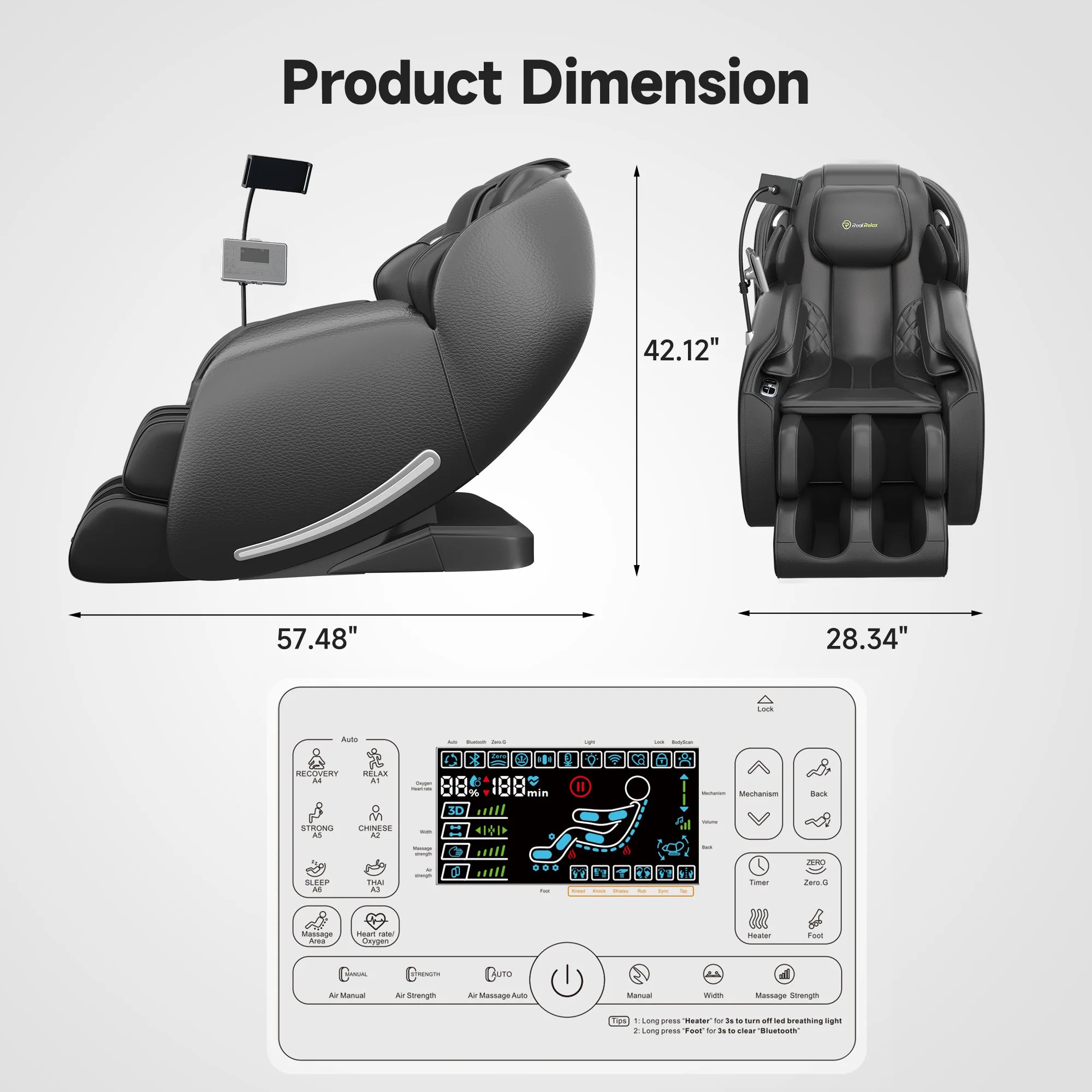 Real Relax 3D Massage Chair Favor-06 2026