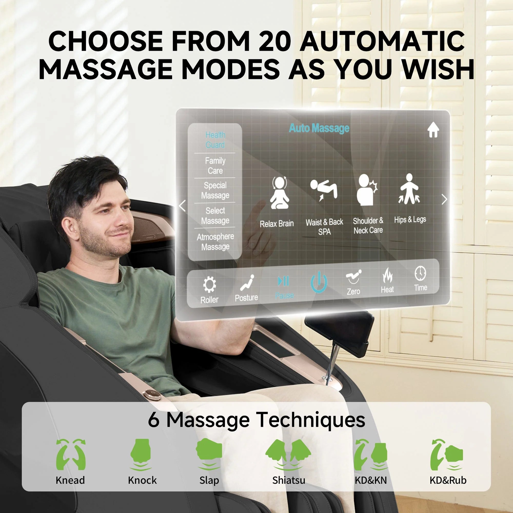 Real Relax 4D Massage Chair PS5200