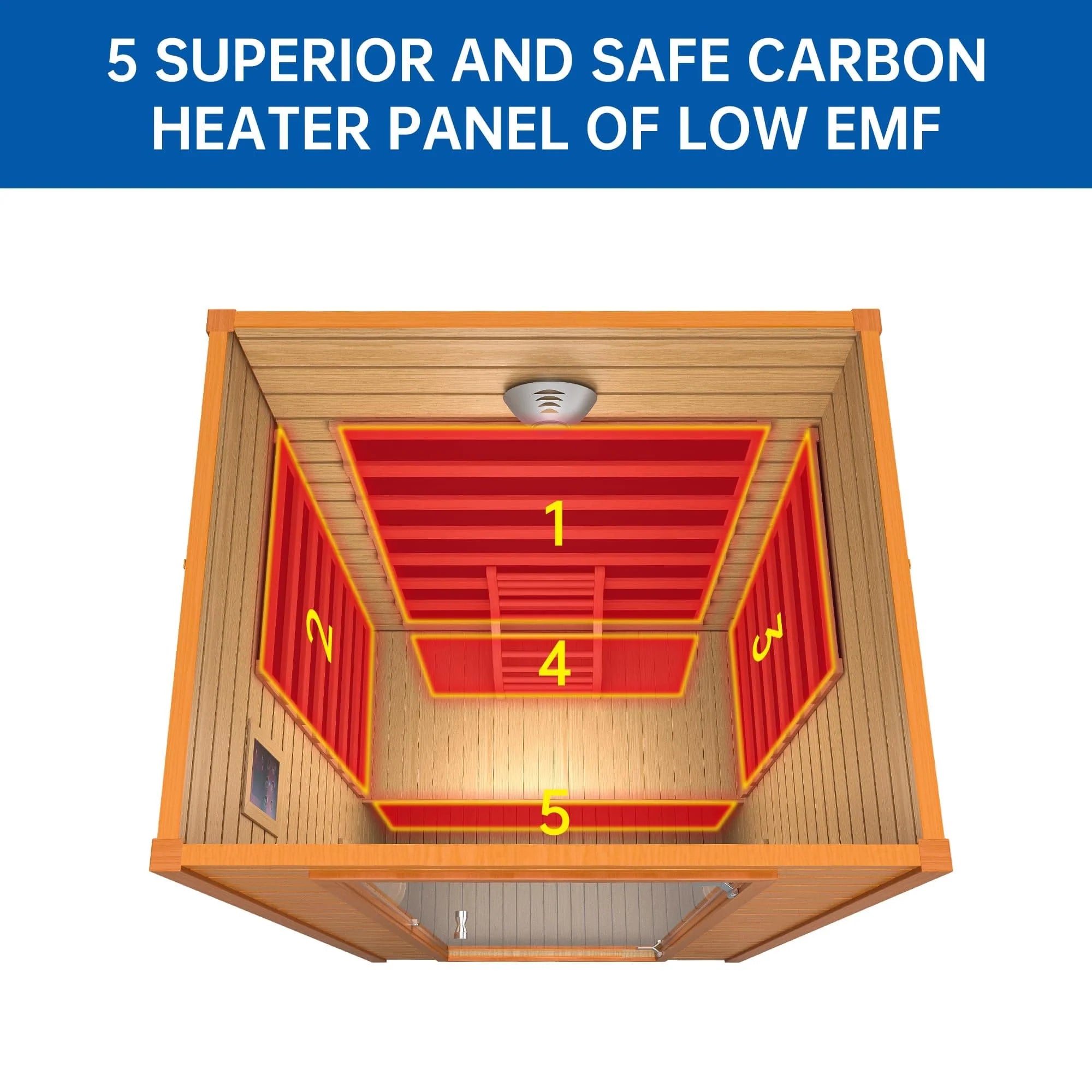 Real Relax 1-2 Person Far Infrared Sauna Earth