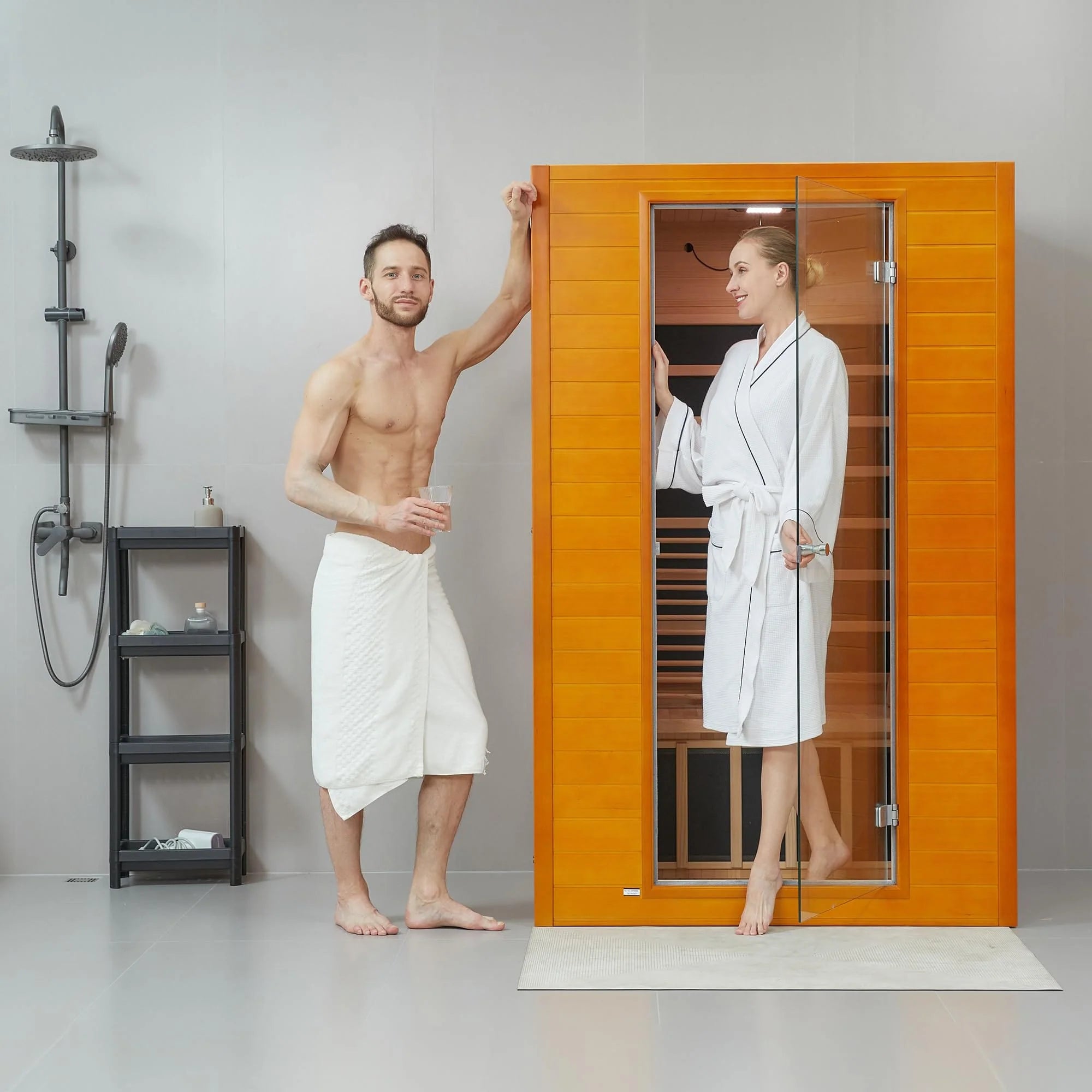 Real Relax 1-2 Person Far Infrared Sauna Earth