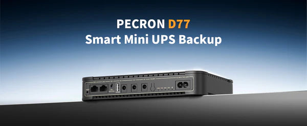 PECRON D77 DC UPS Backup Battery