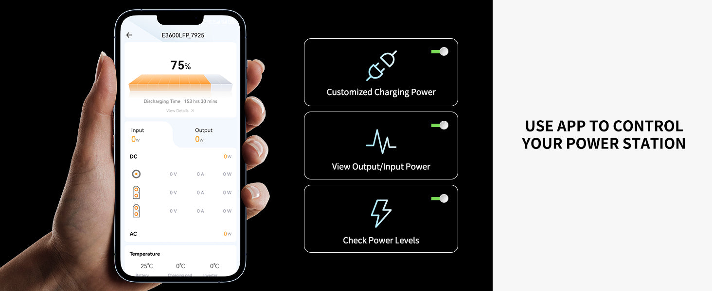 PECRON E3600LFP Portable Power Station