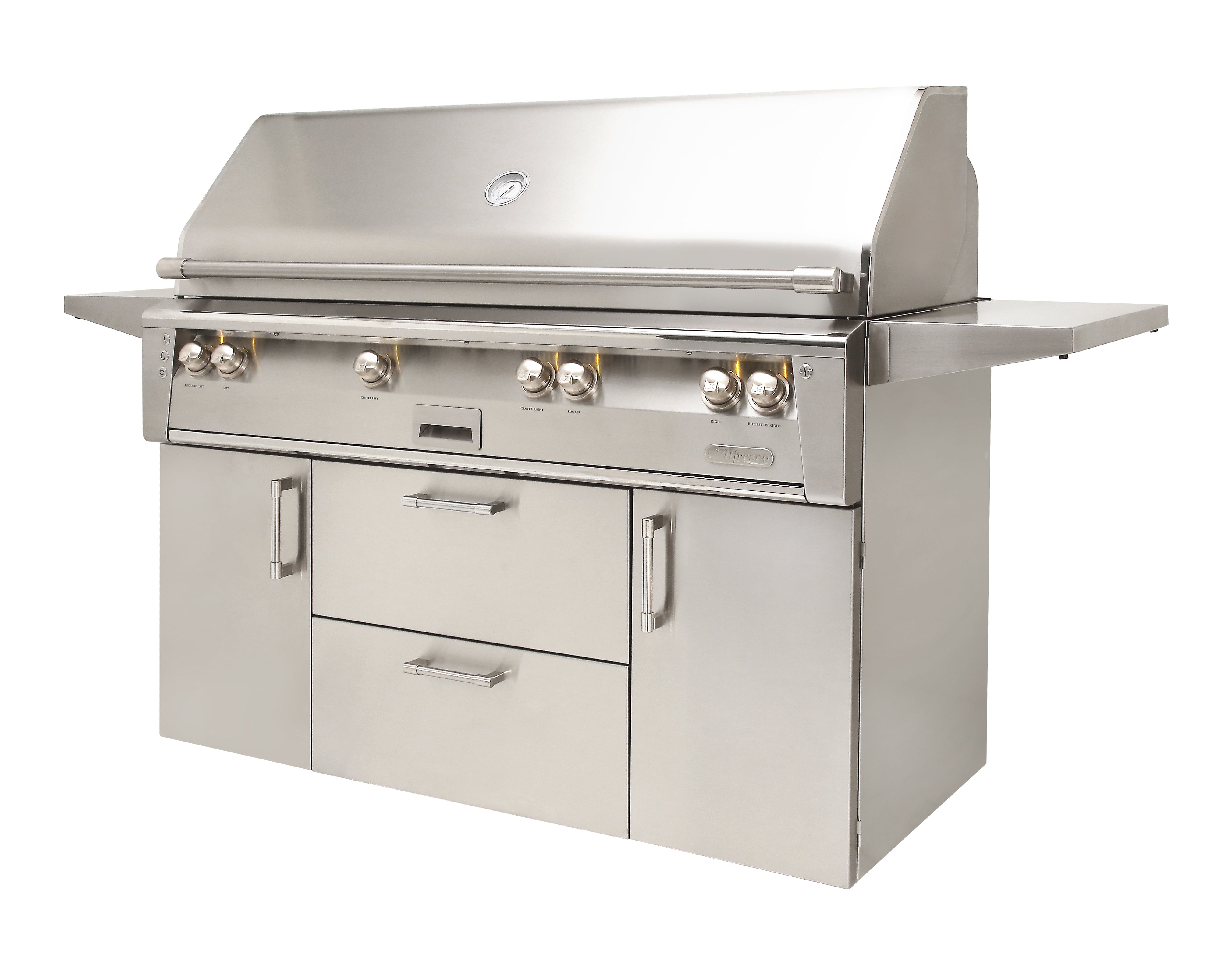 Alfresco ALXE 56" Luxury All-Grill Cart