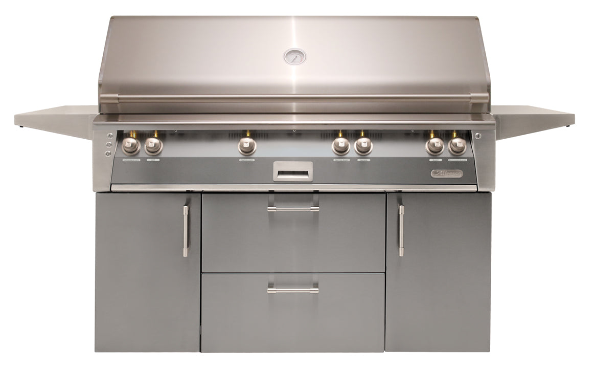 Alfresco ALXE 56" Luxury All-Grill Cart