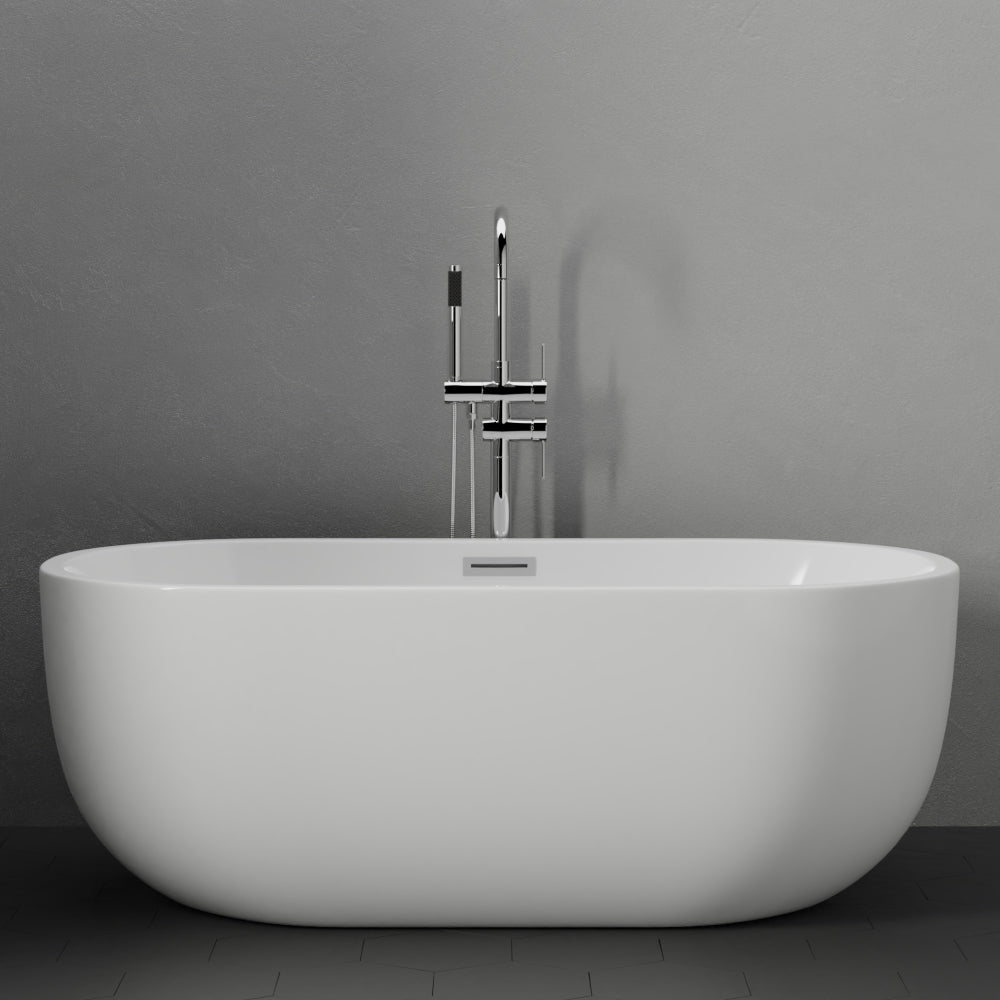 MAGNUS HOME PRODUCTS Foster Acrylic Freestanding Tub With Insulation