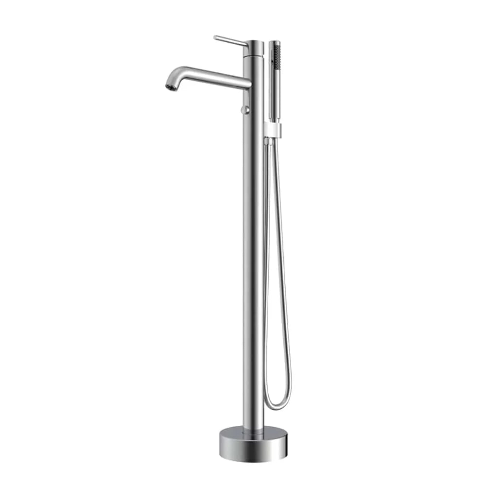MAGNUS HOME PRODUCTS Nisshin High Flow Freestanding Tub Faucet with Hand Shower