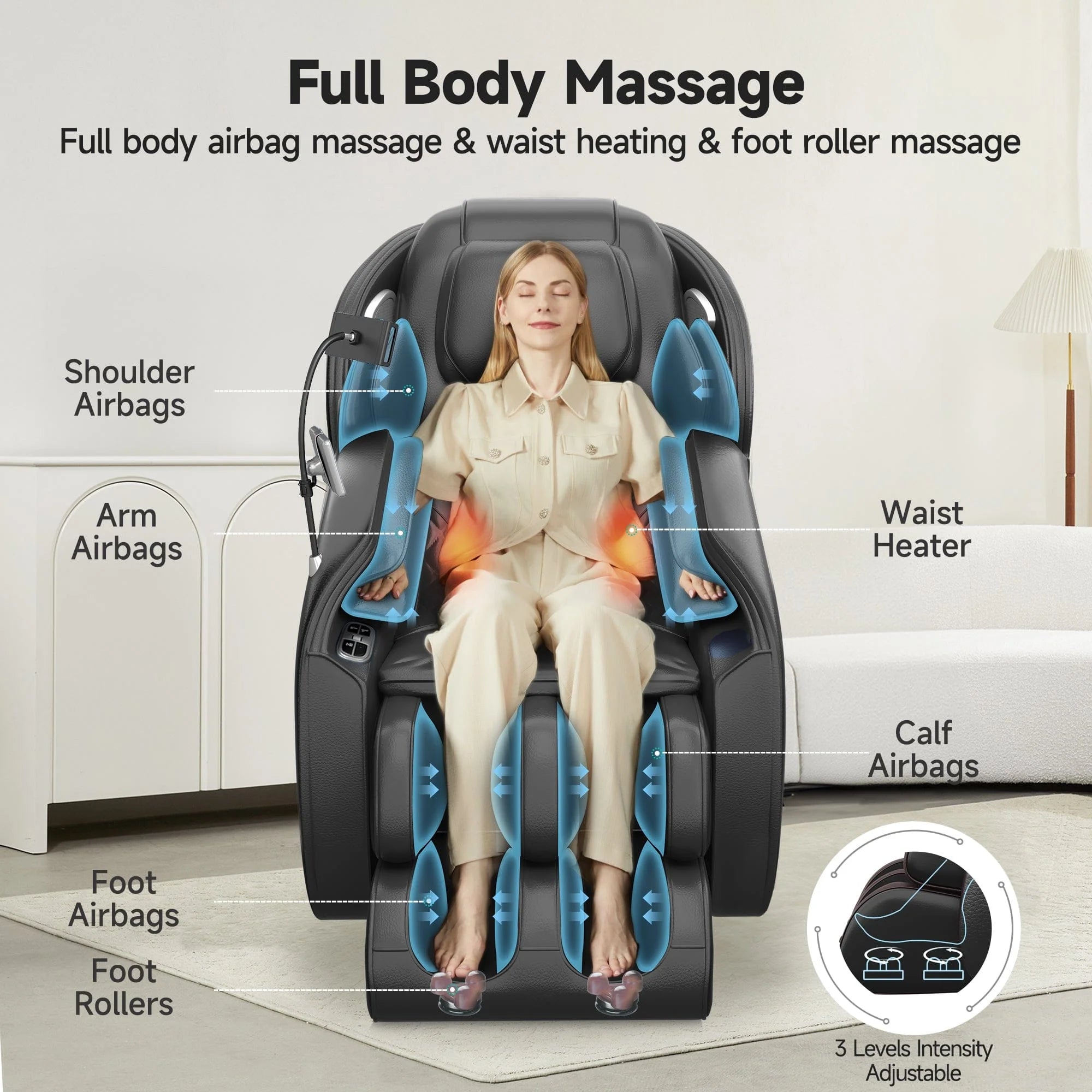 Real Relax 3D Massage Chair Favor-06 2026
