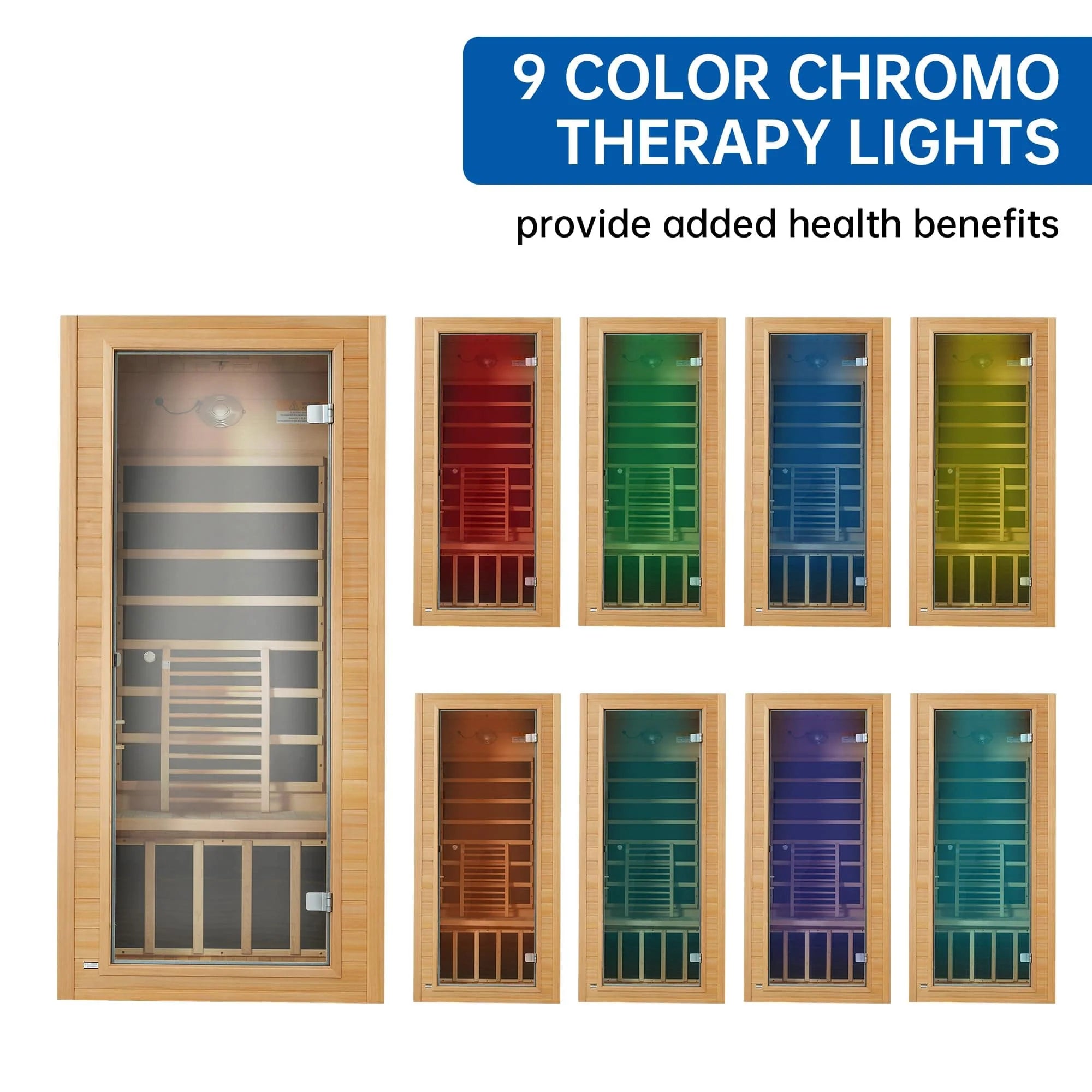 Real Relax 1-Person Far Infrared Sauna Earth